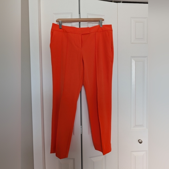2/$15Worthington Orange Tailored Trousers with Straight Leg - Picture 1 of 9